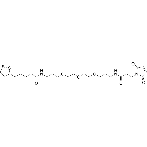 Lipoamide-PEG3-Mal 1314378-19-2